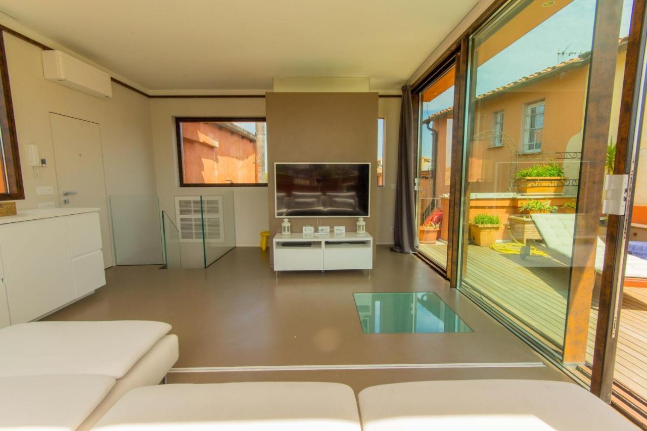 Pelliccia 11 Trastevere Penthouse روما المظهر الخارجي الصورة