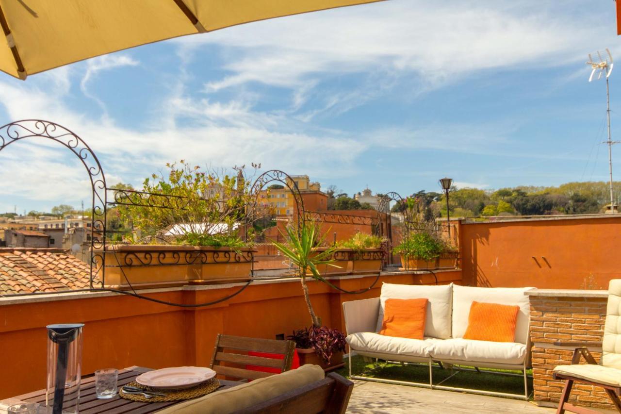 Pelliccia 11 Trastevere Penthouse روما المظهر الخارجي الصورة