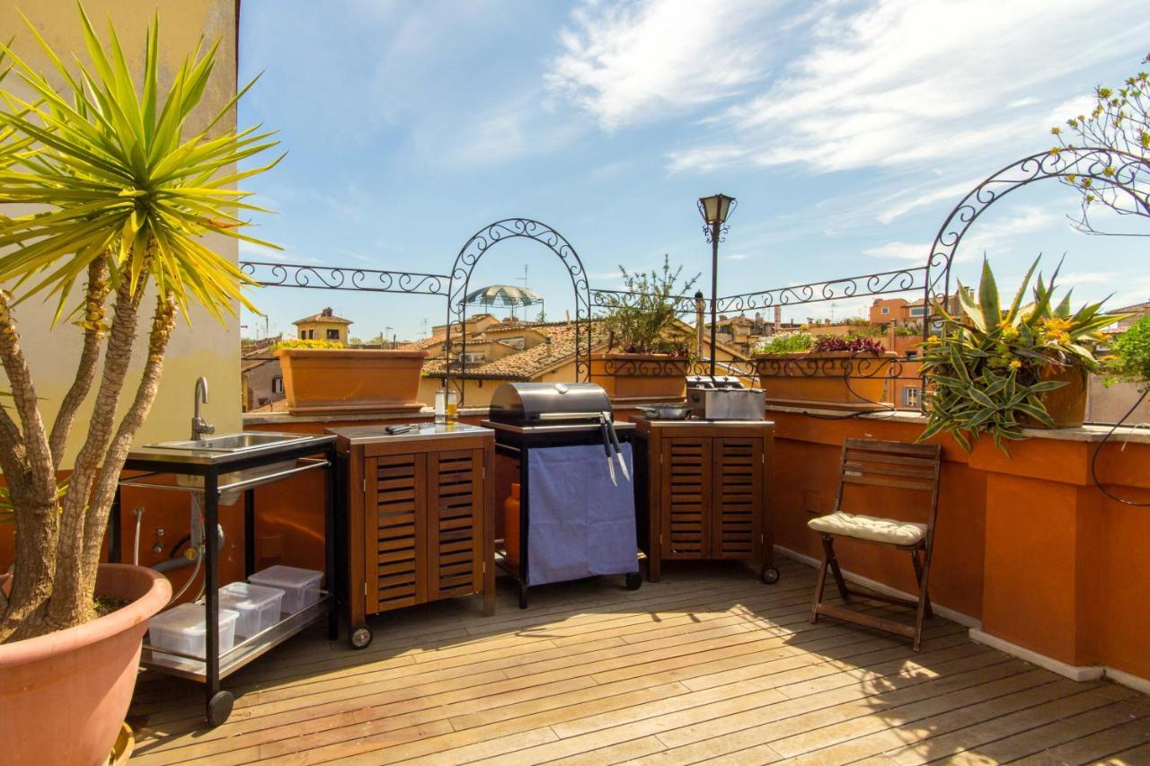 Pelliccia 11 Trastevere Penthouse روما المظهر الخارجي الصورة