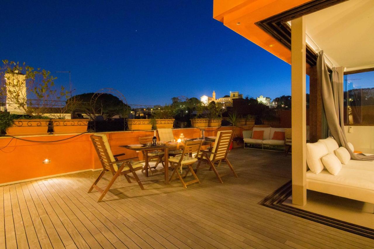 Pelliccia 11 Trastevere Penthouse روما المظهر الخارجي الصورة