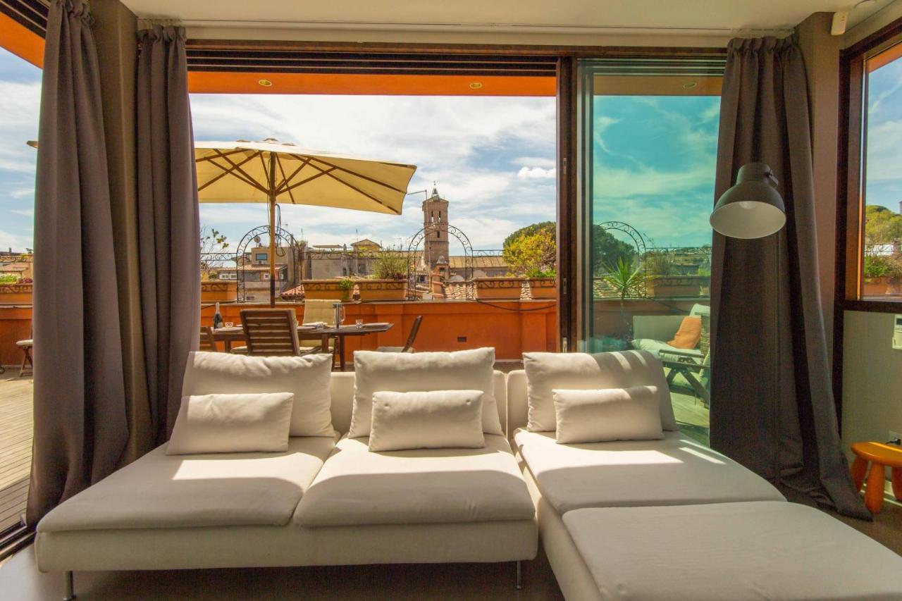 Pelliccia 11 Trastevere Penthouse روما المظهر الخارجي الصورة